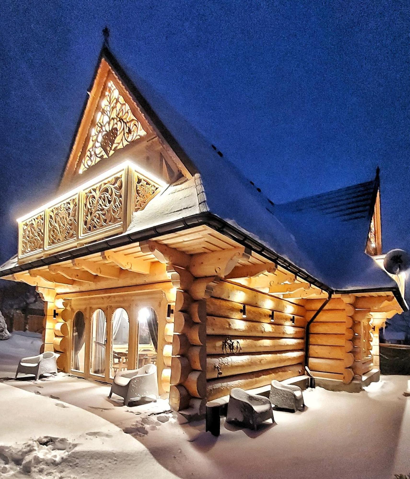 Bajkowa Chata 3 Magiczne Domki Jacuzzi Murzasichle Eksteriør bilde